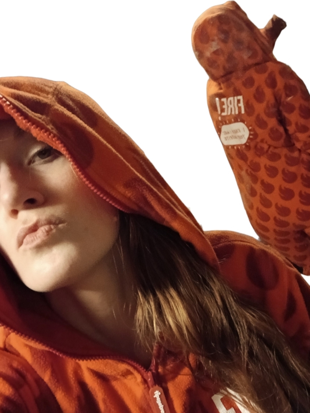 Tipsy Elves Taco Bell Fire! Sauce Unisex Onesie Size Medium - Picture 7 of 11
